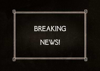 Intertitle breaking news