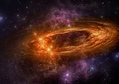 galaxy explosion space