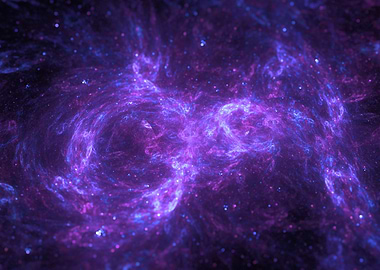Purple galaxy