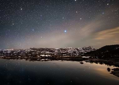 Stars over Svortingsvatnet