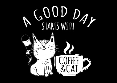 Cute Cat Coffee Mug Kitten