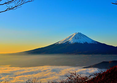 mountain fuji san