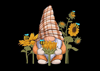 Gnome Sunflower Gardening