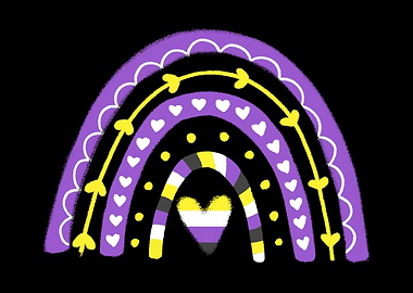 Nonbinary Pride Boho