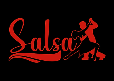 Salsa Dancing Couple