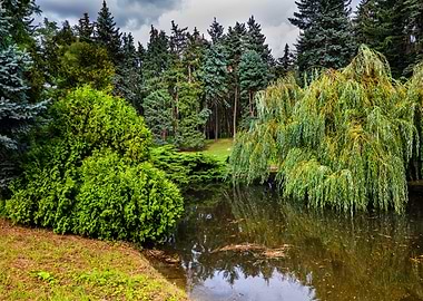 Skaryszew Park In Warsaw