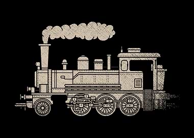 Locomotive Railroad Train