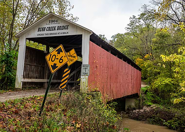 Rush Creek Covered Bridge