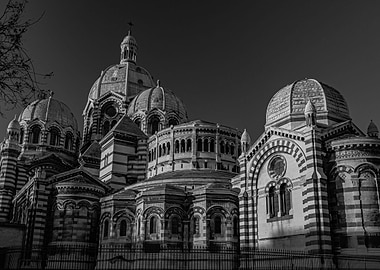 Major cathedral in B W