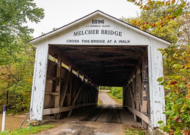 Melcher Covered Bridge