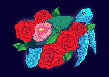Blue turtle