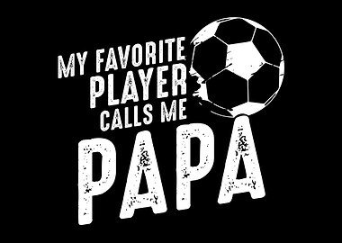 Proud Dad with Soccer