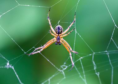 Macro of a spider