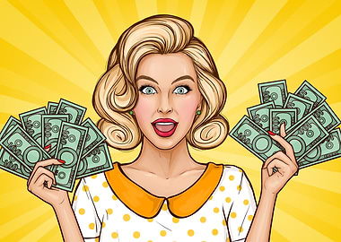 Pop art illustration