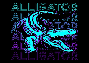 Alligator Crocodile Gator