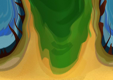 Abstract Faces Samson