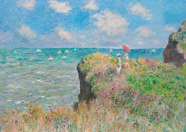 Monet Cliff Pourville