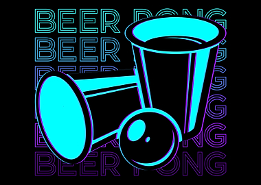 Beer Pong Retro