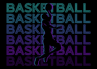 Basketball Player Retro