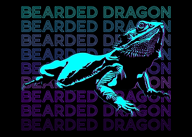 Bearded Dragon Retro