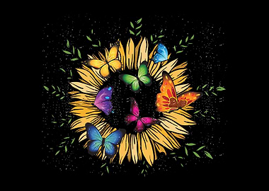 Beautiful Sunflower Cute