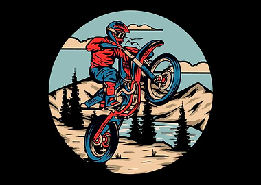 Retro Dirt Bike MX