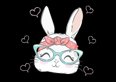 Bunny Mom Bandana Rabbit