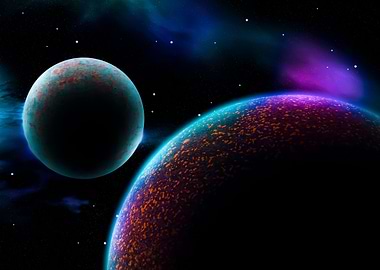 Neon Planets