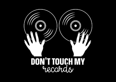 Vinyl Record DJ Turntable