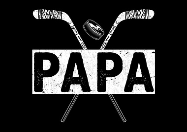 Ice Hockey Papa Hockey