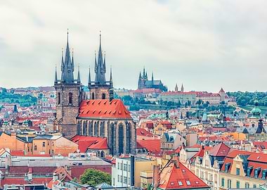 Prague Roofs