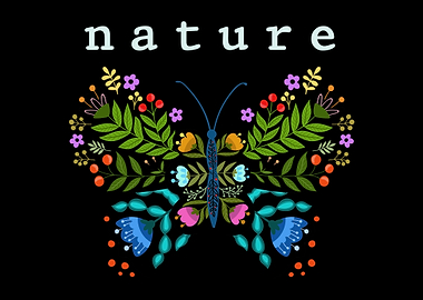 Nature Butterfly Flower