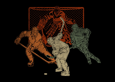 Hockey Goalie Team