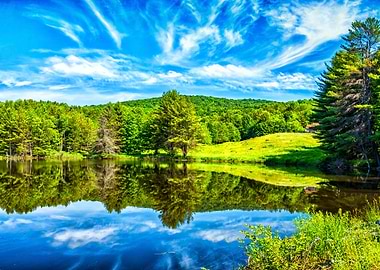 Pond on Crane Brook Road