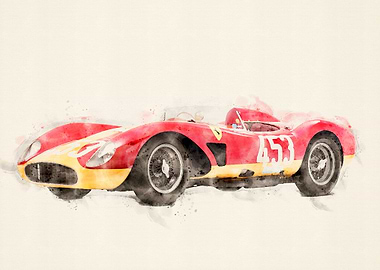 Ferrari Retro Tuning 1957