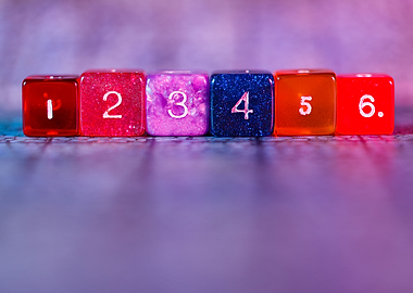 Dice for boardgame and rpg