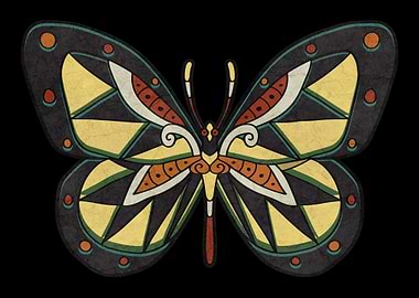 Aztec Butterfly Mayan Inca