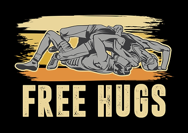 Wrestling Hugs Wrestler