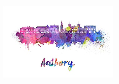 Aalborg skyline