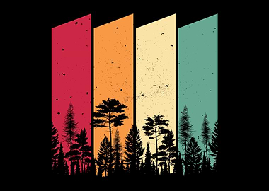 Forest Trees Camping