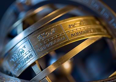 Armillary Sphere Zodiac