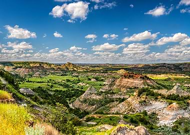 Painted Canyon Overlook