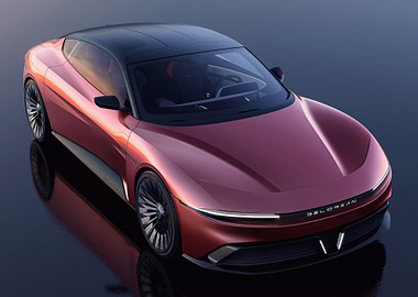 DeLorean Alpha 5 Concept