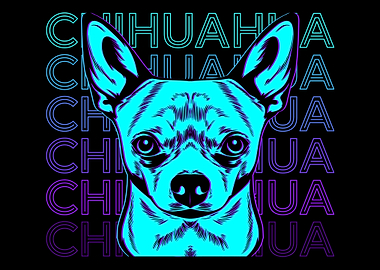 Chihuahua Retro