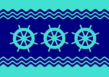 Turquoise Blue Helms