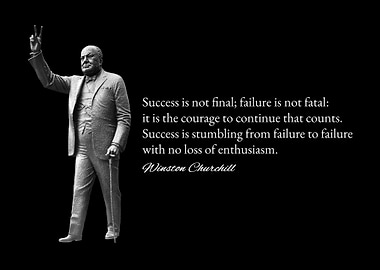 Winston Churchill Success