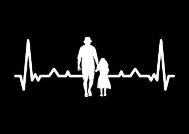 Heartbeat Father Daughter