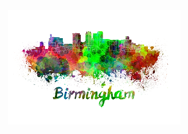 Birmingham skyline