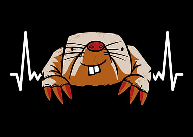 Funny Naked Mole Rat Ugly