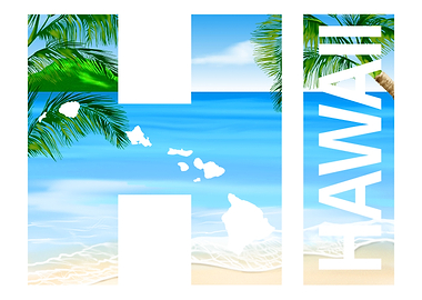 HI Hawaii Island Beach